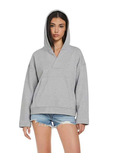 EPF-EP400-Women's V Neck Hoodie 2